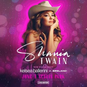 Shania Twain: Queen Of Me Tour Parking - Oct 18